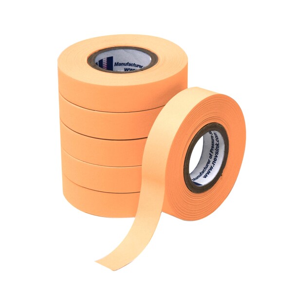 Nevs 1/2" wide x 500" Salmon Labeling Tape T-05-Salmon - main